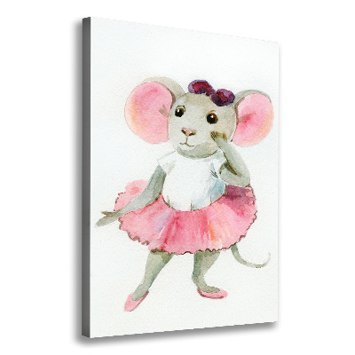 Print pe canvas mouse-balerină