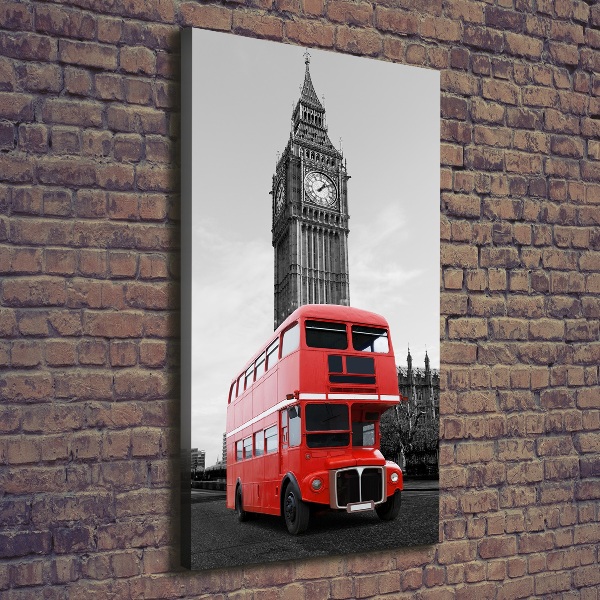 Tablou canvas Londra autobuz