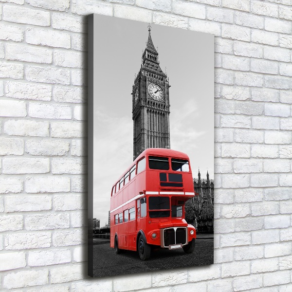 Tablou canvas Londra autobuz