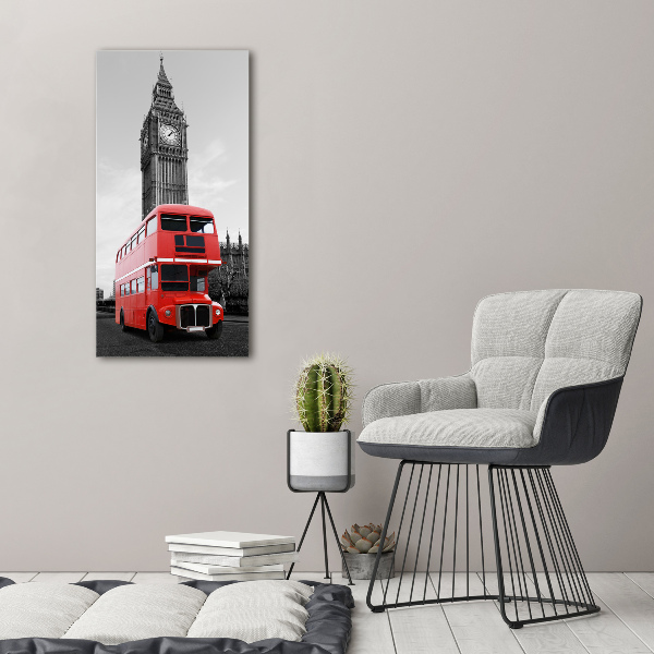 Tablou canvas Londra autobuz