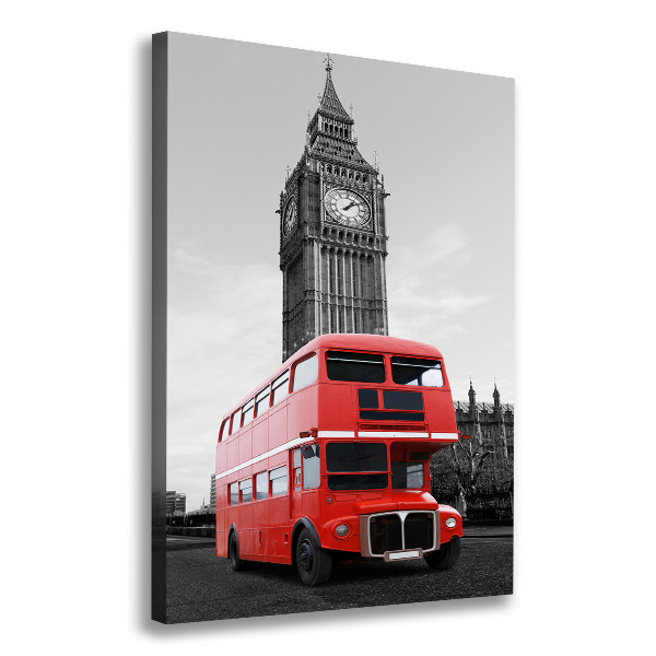 Tablou canvas Londra autobuz