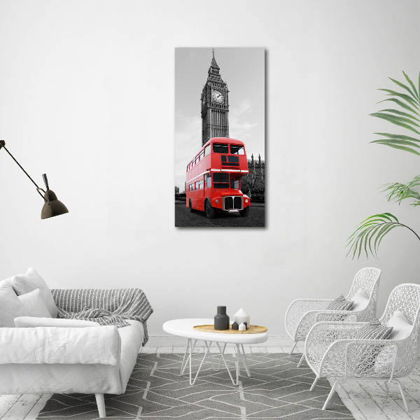 Tablou canvas Londra autobuz