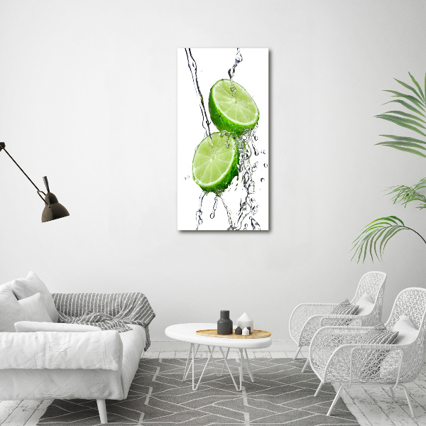 Imprimare tablou canvas Lămâie verde