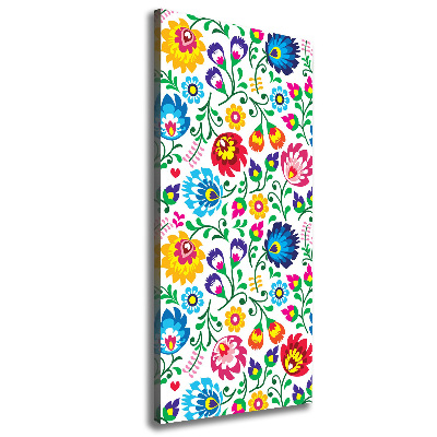 Imprimare tablou canvas model etnic