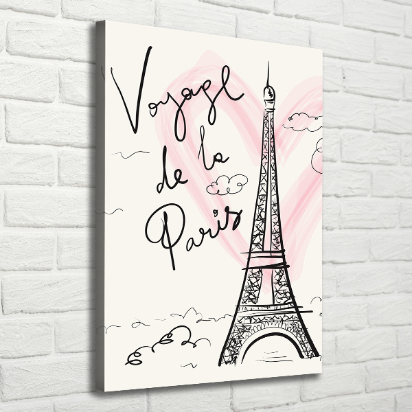 Print pe canvas Turnul Eiffel din Paris