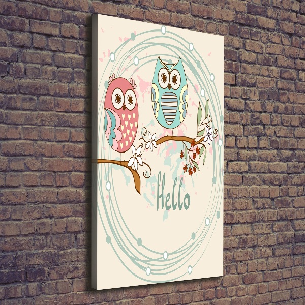 Tablou canvas Owls