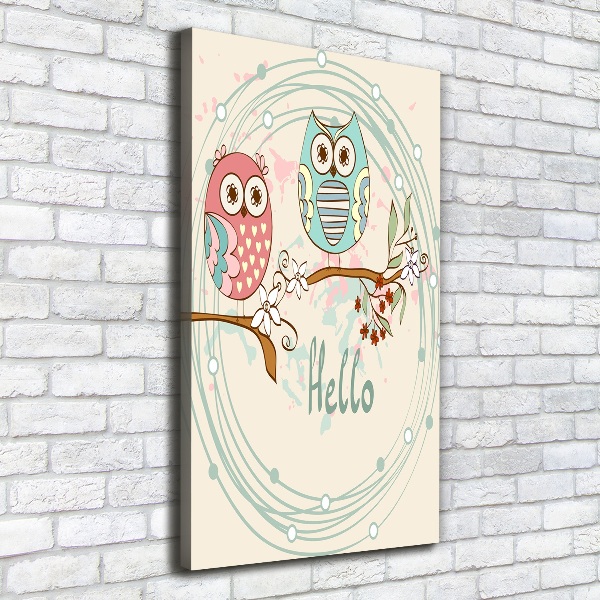 Tablou canvas Owls