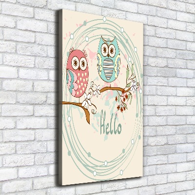 Tablou canvas Owls