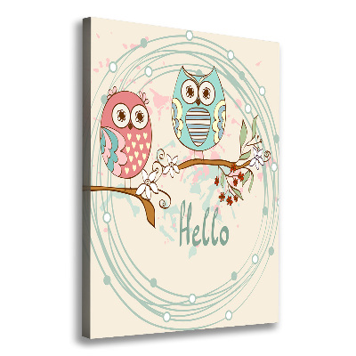 Tablou canvas Owls