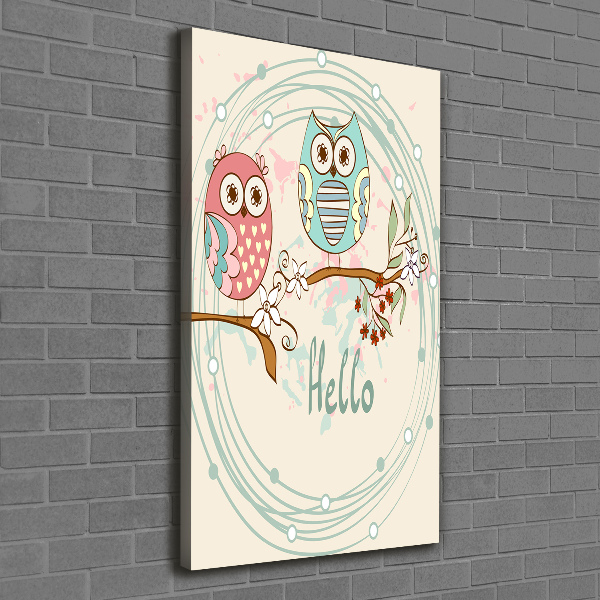 Tablou canvas Owls