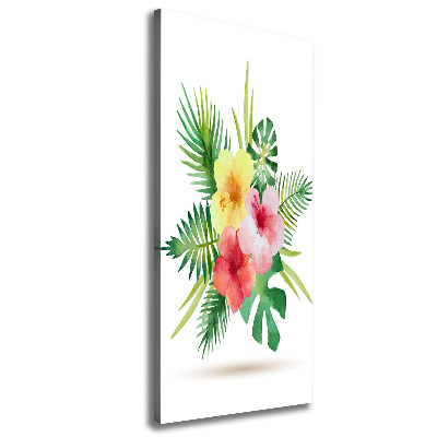 Tablou pe pânză canvas flori Hawaii