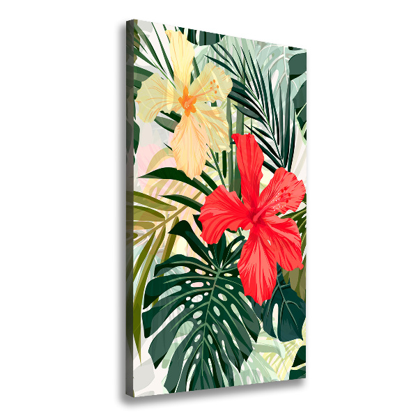 Tablou canvas flori Hawaii