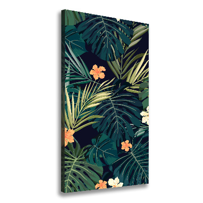 Print pe canvas flori Hawaii