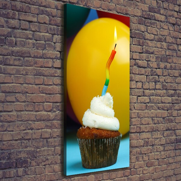 Print pe canvas cupcake ziua de nastere