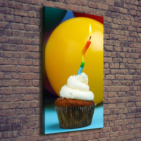 Print pe canvas cupcake ziua de nastere