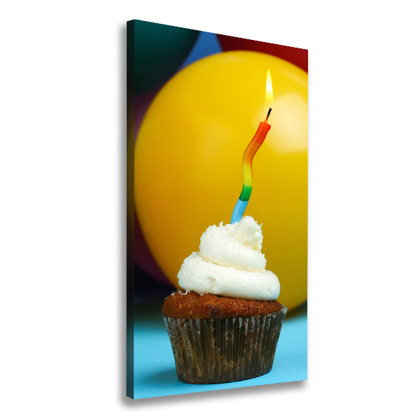 Print pe canvas cupcake ziua de nastere