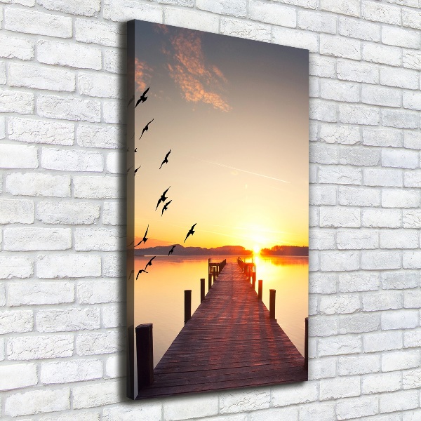 Tablou canvas Sunset Pier