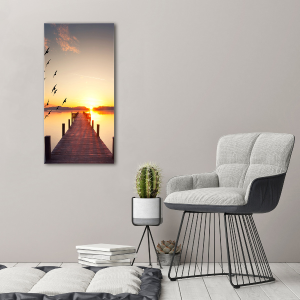 Tablou canvas Sunset Pier