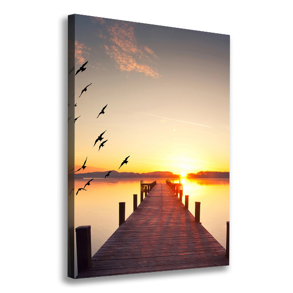 Tablou canvas Sunset Pier