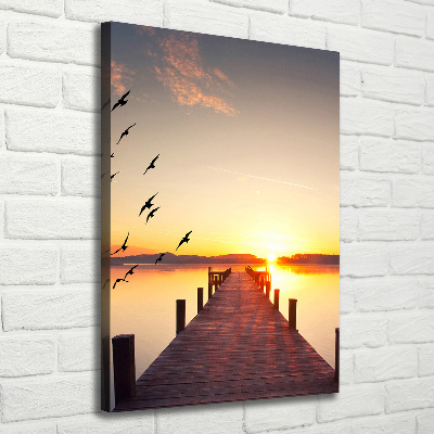 Tablou canvas Sunset Pier