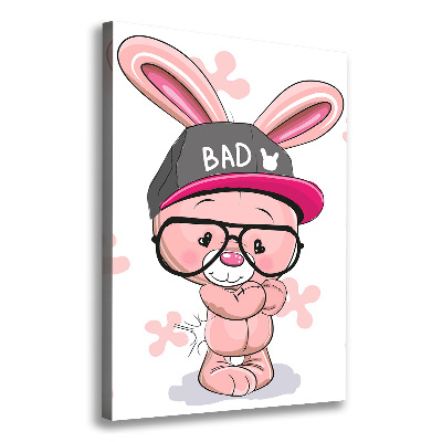Tablou pe pânză Rabbit în capac