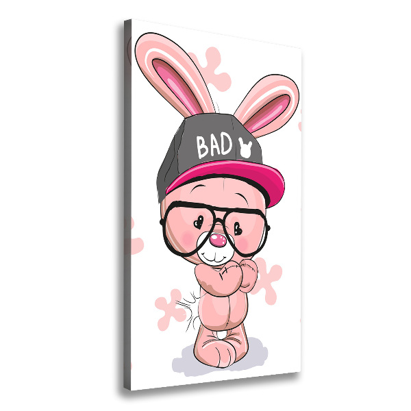 Tablou pe pânză Rabbit în capac