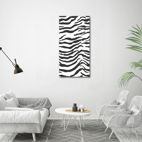 Tablou canvas fundal Zebra