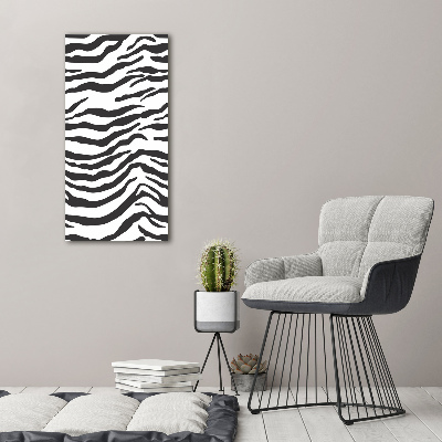 Tablou canvas fundal Zebra