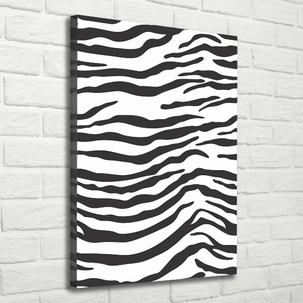 Tablou canvas fundal Zebra