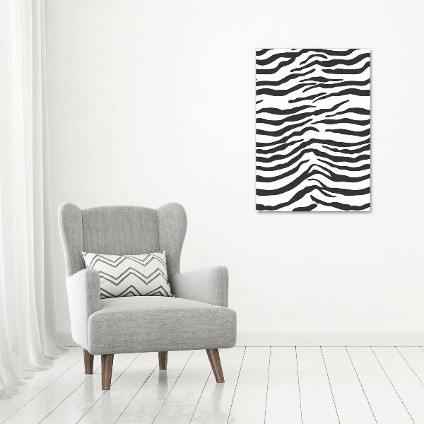 Tablou canvas fundal Zebra