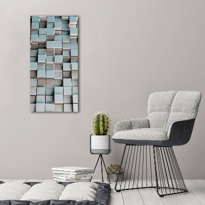Tablou canvas cuburi de perete