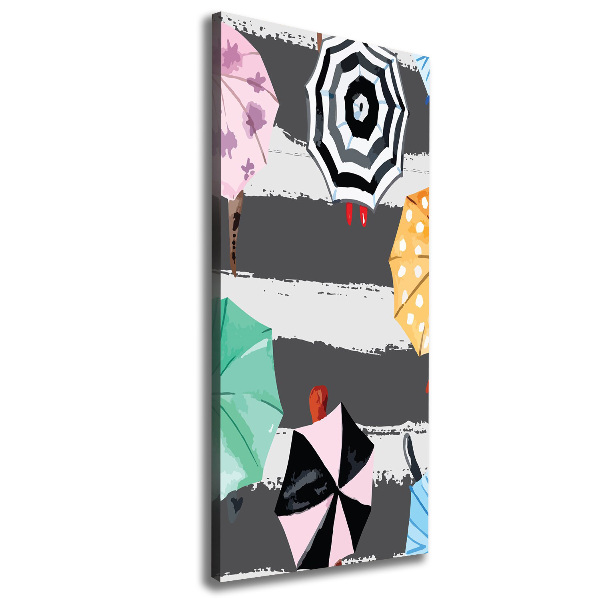 Tablou pe pânză umbrele colorate