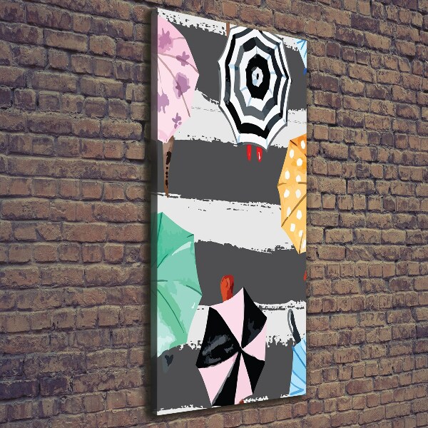 Tablou pe pânză umbrele colorate