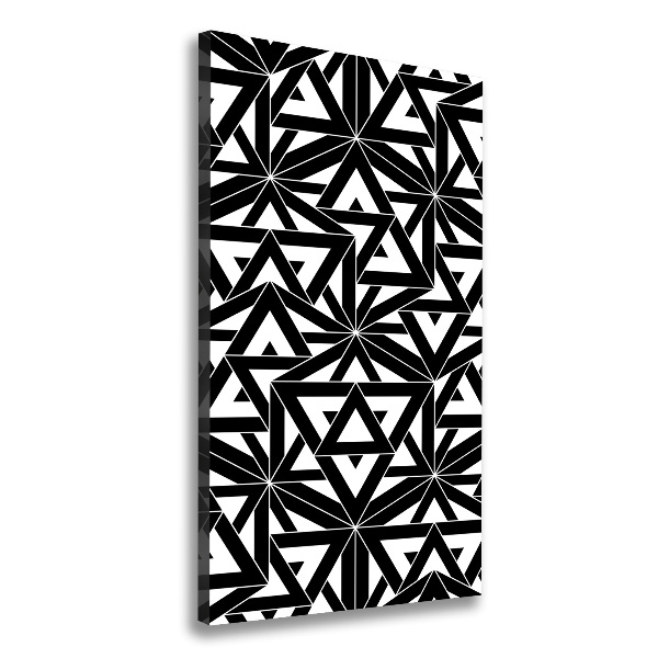 Pictură pe pânză fundal geometrică