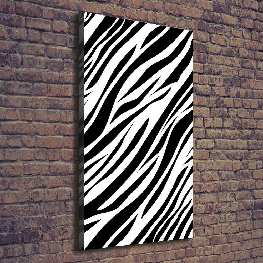 Tablouri tipărite pe pânză fundal Zebra