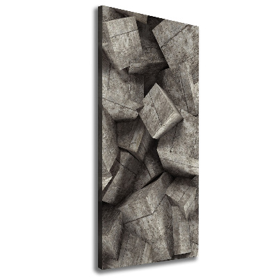 Tablou pe pânză cuburi de beton