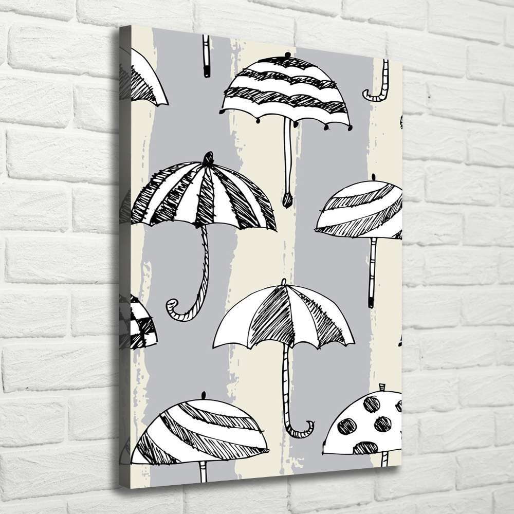Print pe canvas umbrele
