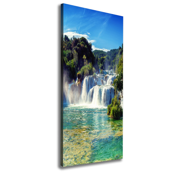 Tablou pe pânză canvas cascada Krka