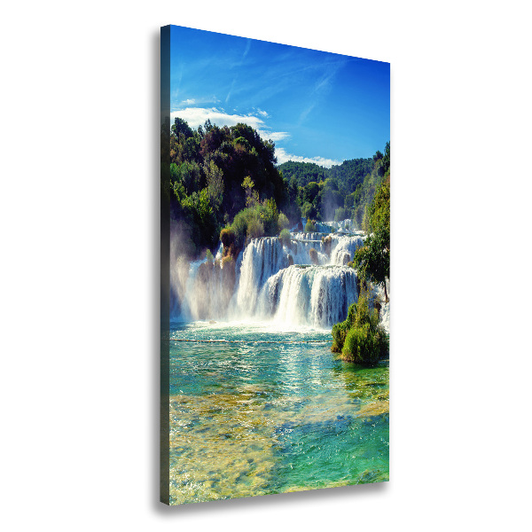 Tablou pe pânză canvas cascada Krka