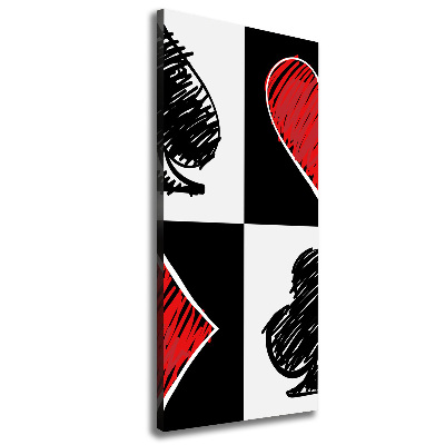 Print pe pânză culori Card