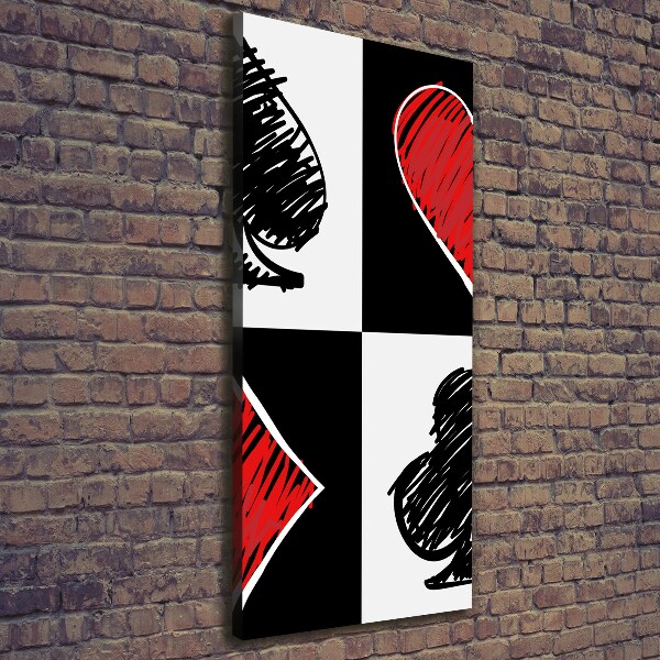 Print pe pânză culori Card