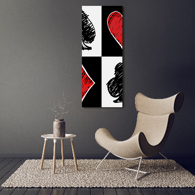 Print pe pânză culori Card