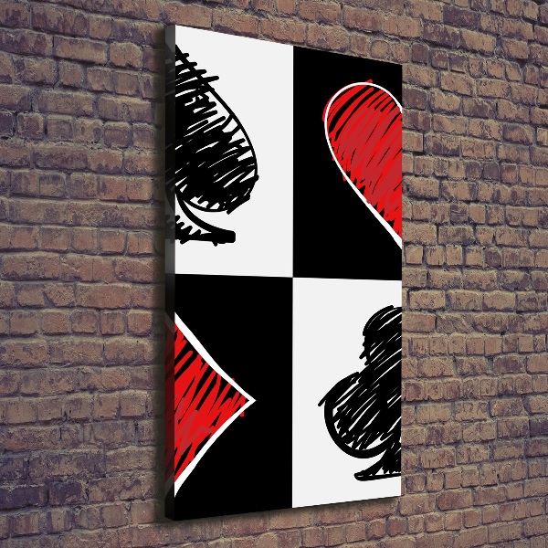 Print pe pânză culori Card