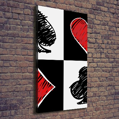 Print pe pânză culori Card