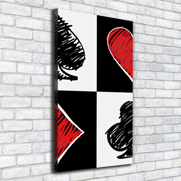 Print pe pânză culori Card