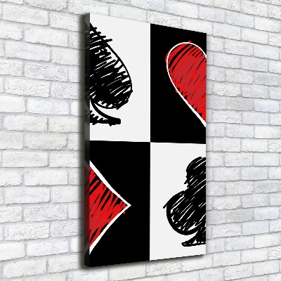 Print pe pânză culori Card