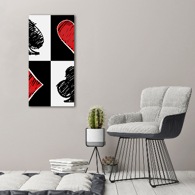 Print pe pânză culori Card