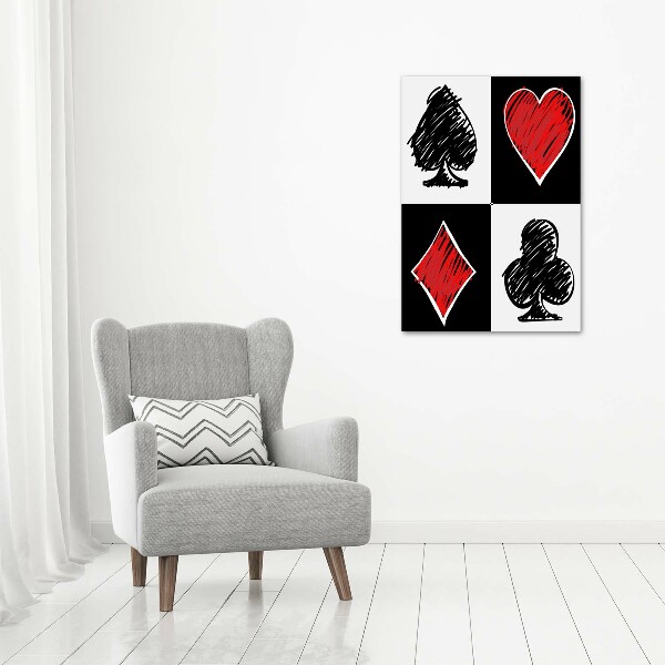 Print pe pânză culori Card