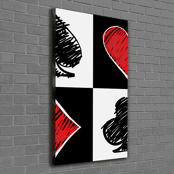 Print pe pânză culori Card