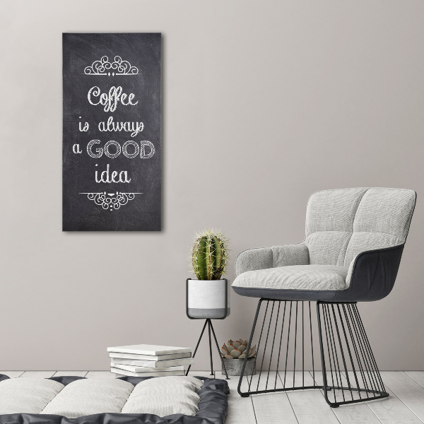 Tablou canvas colaj de cafea